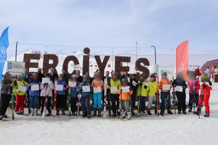 Suçtan Uzaklaş Zirveye Yakınlaş’ ile 17 çocuğa kayak eğitimi