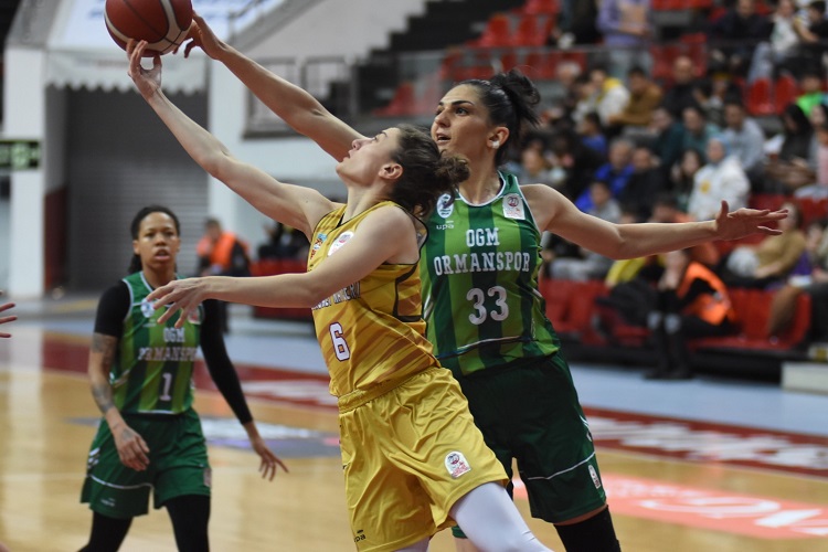 Melikgazi Kayseri Basketbol farklı yenildi: 87 – 102