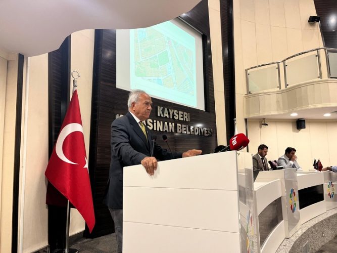 Kocasinan Meclisi’nde Kafe Sinan gerginliği