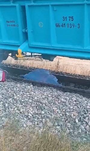 Tren kazasında 1 işçi hayatını kaybetti
