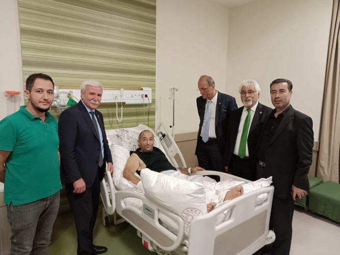 CHP heyetinden Bahadır’a ziyaret