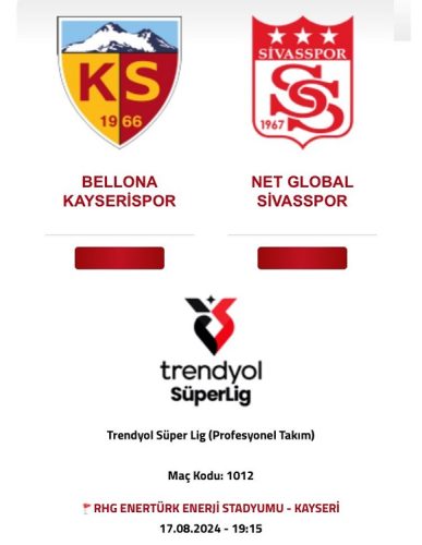 KAYSERİSPOR  SİVASSPOR’U AĞIRLIYOR