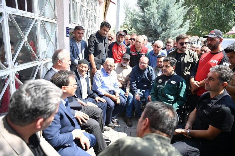 SEL FELAKETİNDE HAYATINI KAYBEDEN SARAÇ’IN AİLESİNE TAZİYE ZİYARETİ