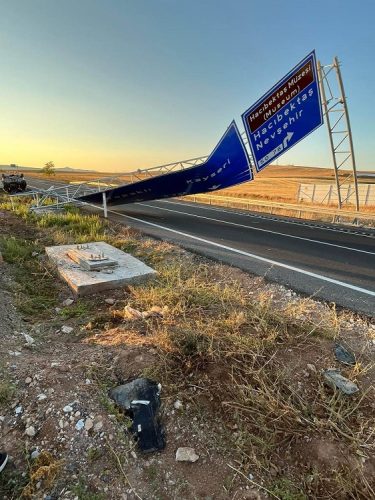 Kontrolden çıkan otomobil takla attı: 1 yaralı