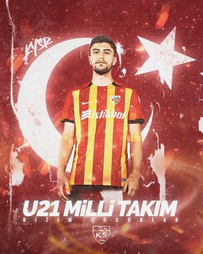 KAYSERİSPORLU ARİF KOCAMAN MİLLİ TAKIMDA