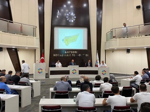 Kocasinan Belediye Meclisinde gergin anlar