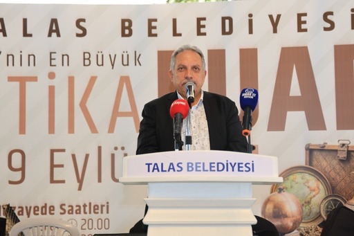 TALAS’TA ANTİKA FUARI AÇILDI