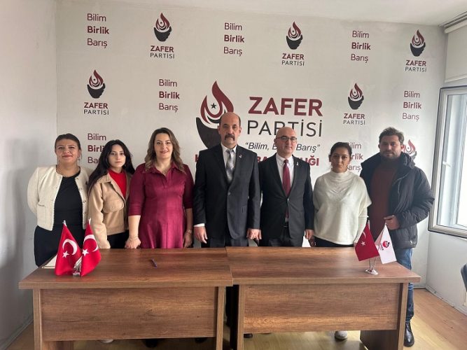 ZAFER PARTİSİ’NDE İSMAİL SALEP GÜVEN TAZELEDİ