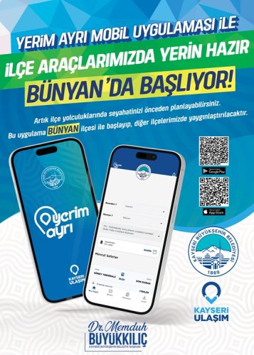 BÜYÜKŞEHİR’DEN ” YERİM AYRI” UYGULAMASI